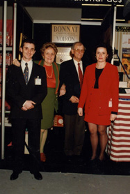 Famille Bonnat au salon INTERSUC